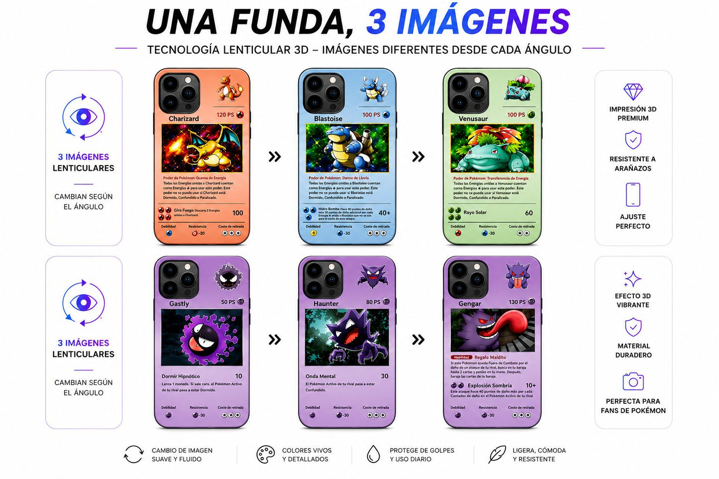 Funda Lenticular 3D